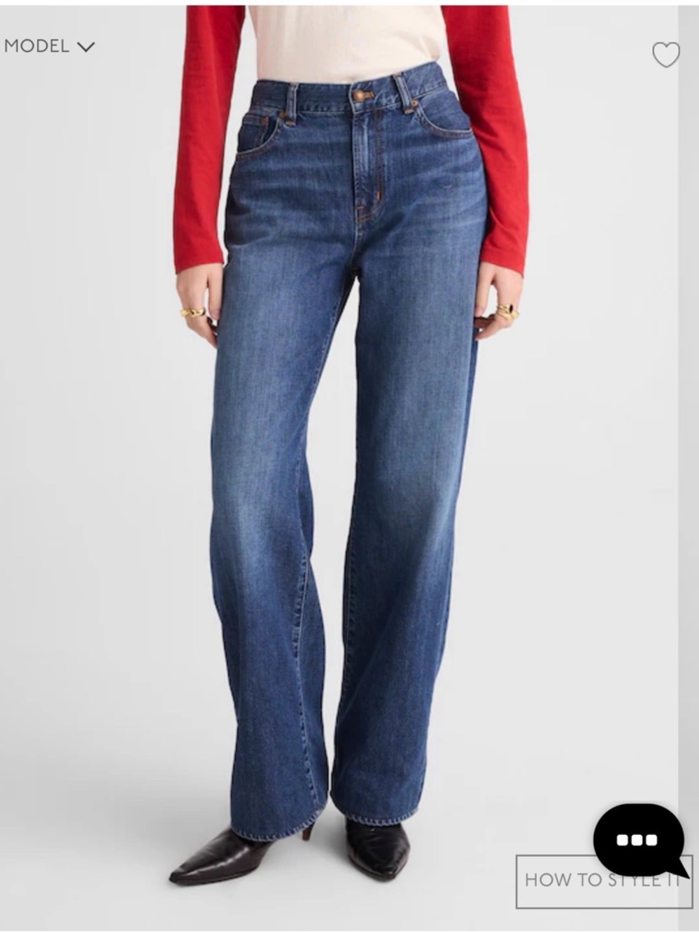 Madewell The Perfect Vintage Wide-Leg Jean